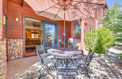 Grand Lake Apartment | Walk to Main Street Grand Lake Condo with Patio