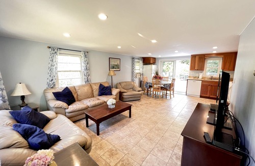 Dennis House | WALK to Mayflower Beach Clean home. Perfect family vacation. Great deck & yard
