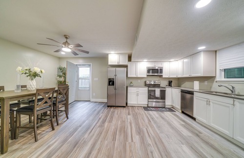 Clifton Heights House | Walk to Mellwood Art Center: Home w/Private Deck!