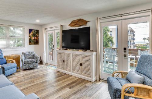 Fernandina Beach Apartment | Walk to Ocean Unit with Deck in Fernandina Beach!