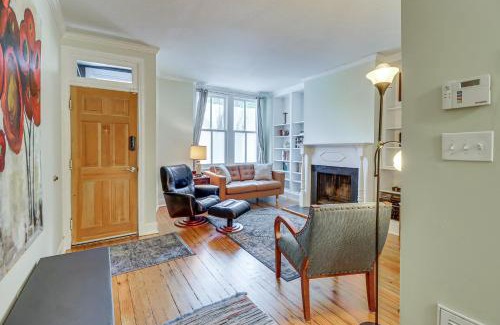 Old Town West House | Walk to Old Town Chic Alexandria Abode with Patio!