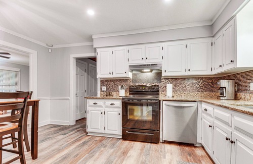 Cary House | Walk to Parks & Town Square: Cary Home w/Yard!