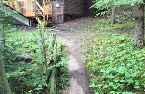 Tiny Cabin | walk to private beach across the street - 2BR Cabin - amazing sunsets