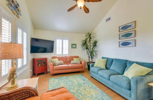 Surfside Beach House | Walk to Shore Surfside Beach Home with Bay Views