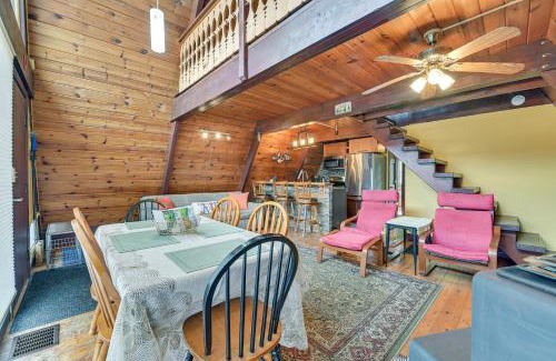 Hunter House | Walk to Ski Lift! Charming Hunter A-Frame