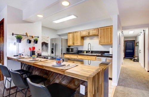 Historic District Apartment | Walk to Ski Resort Breckenridge Condo with Hot Tub!