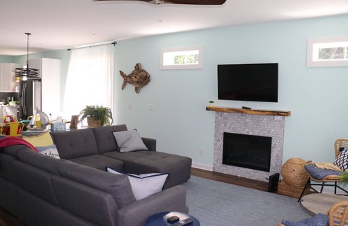 Michigan City House | Walk to the beach! Great modern home with spring and early summer availability!