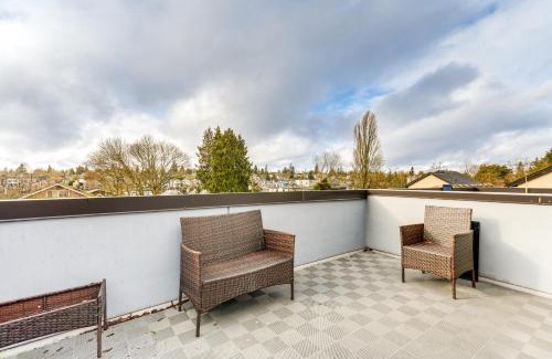 University District House | Walk to UW Townhome with Rooftop Patio!