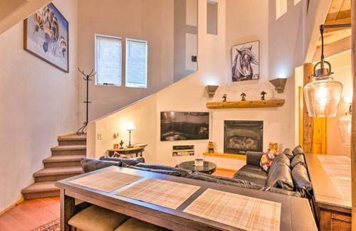 Angel Fire Apartment | Walkable Angel Fire Condo Near Lifts and Restaurants