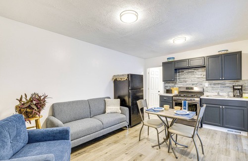 Barberton Apartment | Walkable Barberton Apartment: 9 Mi to Akron!