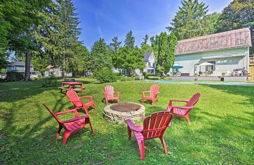 Hammondsport Apartment | Walkable Studio on Historic Hammondsport Property!