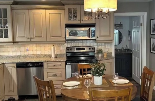 Walkerton House | Walkerton Riverside Retreat with Hot Tub