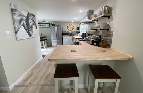 Saratoga Springs House | Walking Distance to Everything! Pet Friendly with Fully Fenced Yard! Track/SPAC