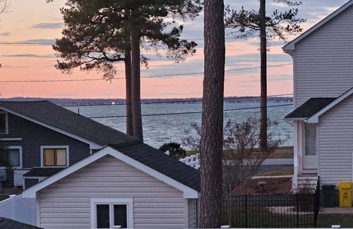 North Beach House | Walking distance to Herrington on the Bay! Home with views of the Chesapeake Bay