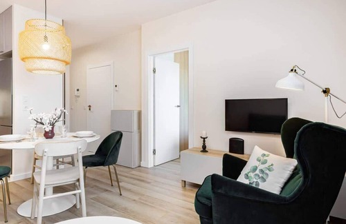 Krzyki Apartment | Walońska 19 | Wrocław Apartment | Terrace, Parking