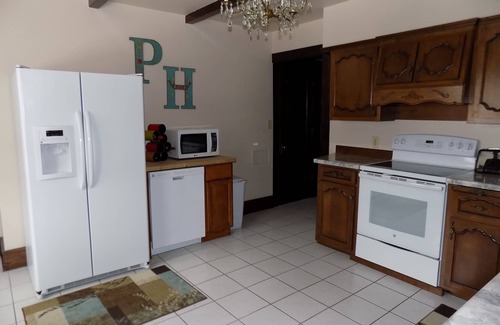 Sparta House | Warm, spacious prairie style home with all the comforts of your home.
