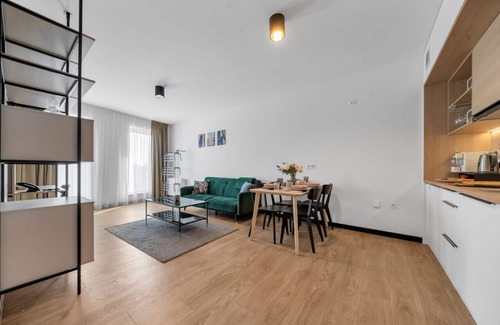 Praga Poludnie Apartment | Warsaw Stadion - Parking & Workspace - by Rentujemy