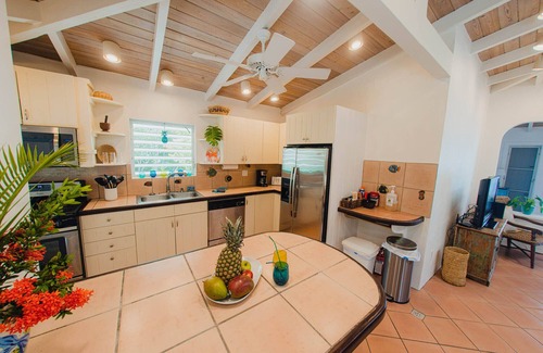 Great Cruz Bay Villa | Water access to Great Cruz Bay with pool! No power outages!