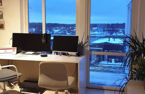 Gashaga Villa | Water facing family friendly villa with pool & sauna overlooking the Baltic Sea