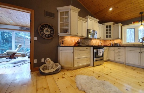 Perry House | Water Front Cottage on Lake Mirage, Private Dock, Sandy Beach and Hot Tub!