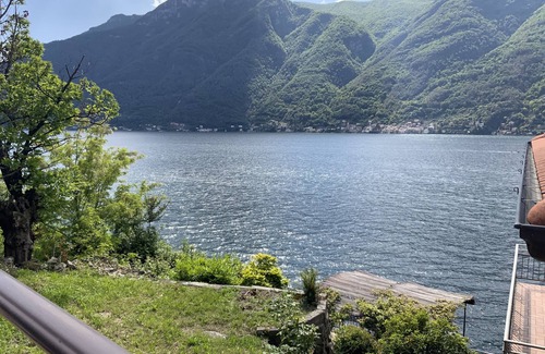 Nesso Apartment | Water Front Property with Lake Access & Boat Dock