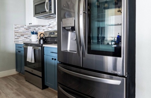 Galveston Condo | Water Front Views, Modern Farmhouse Vibe, Bunkroom, Private Beachfront Resort
