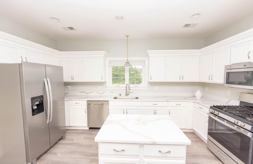Forked River Villa | WATER FRONT VILLA Pool,Hot Tub,Elevator,85ft Dock near to beach 30 days rental
