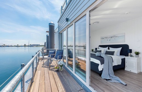 Olpenitz House | Water house "Harbour View Marina" in the Ostseeresort Olpenitz - dogs allowed