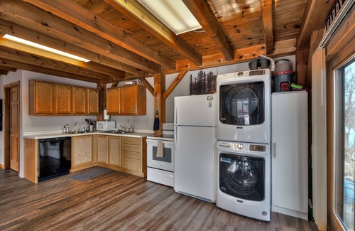 Marquette Cabin | Water Street Cabin! Waterfront 2 bedroom, 1.5 bath, sleeps 8