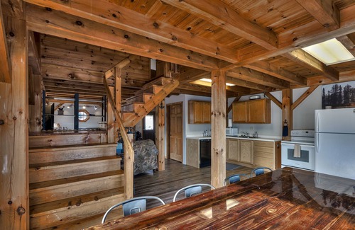 Marquette Cabin | Water Street Cabin! Waterfront 2 bedroom, 1.5 bath, sleeps 8