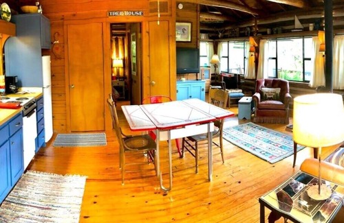 Eureka Springs House | Water View Decks, 1930s Log Cabin, Pet Friendly