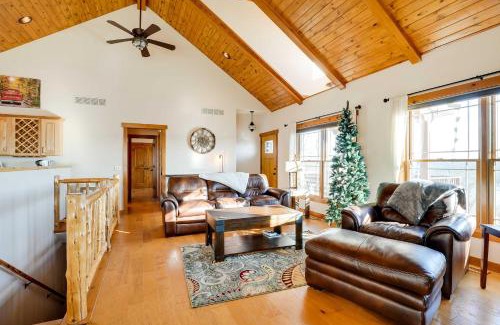 Carroll County House | Water-View Home Half Mile to Table Rock Lake