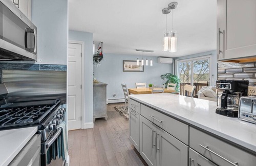 Mashpee House | Water View Home with Hot Tub, Balcony, Pool & Tennis