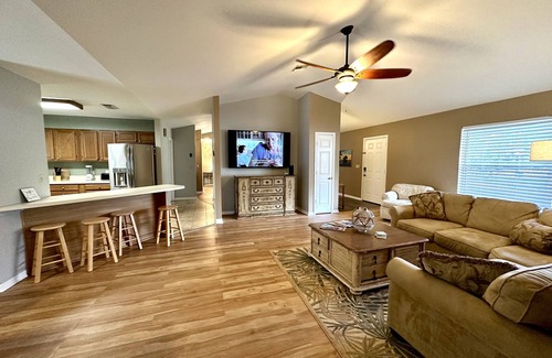 Taylor Creek House | Water view Home with Dock on Canal with access to Lake!