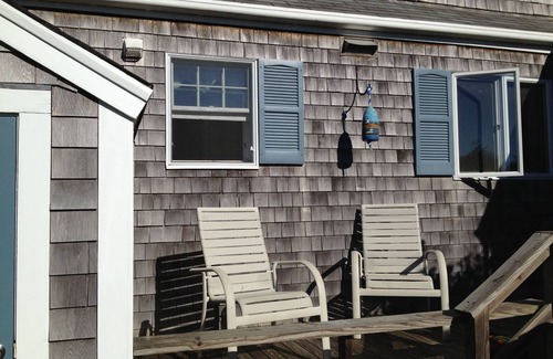 Madaket House | Water view - huge lawn area for croquet. Shoulder season 2025 open!