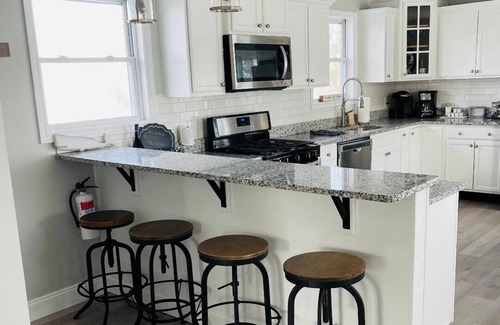 Green Creek House | Water Views - 2 Min Walk to Beach - Custom Beach House - Local Pool!
