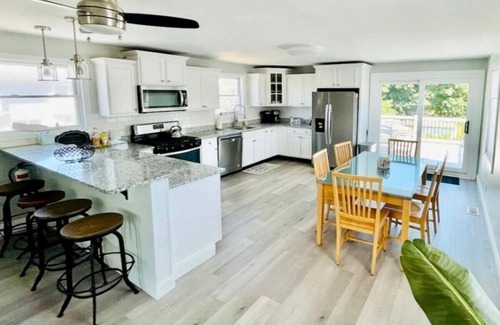 Green Creek House | Water Views - 2 Min Walk to Beach - Custom Beach House - Local Pool!