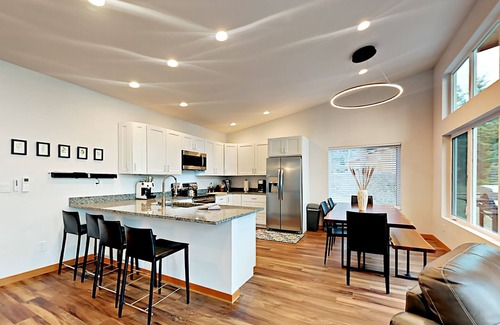 Rosario House | Water Views from this New Northwest Modern Home w/Hot Tub