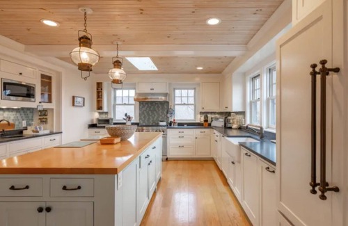 Wauwinet House | Water views highlight this Nantucket rental with private beach access, Wauwinet.