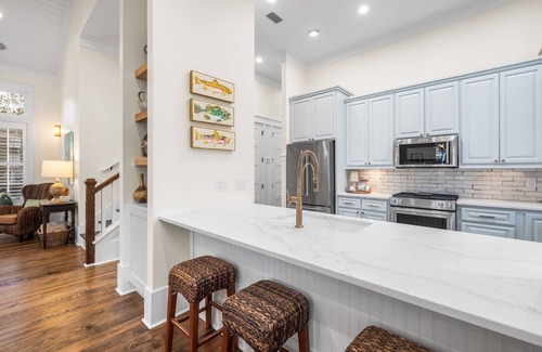 Forest District House | WaterColor Bliss with Beach Club Access, Bikes, Electric Cart, and Screened Porch with Fireplace.