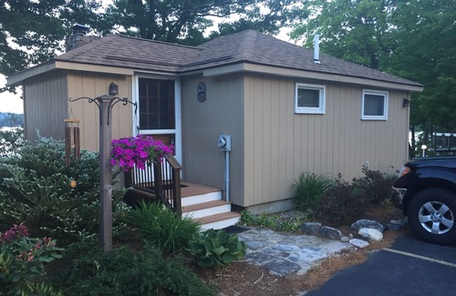Meredith Cottage | Waterfront 2 bedroom cottage with spectacular views of the lake.