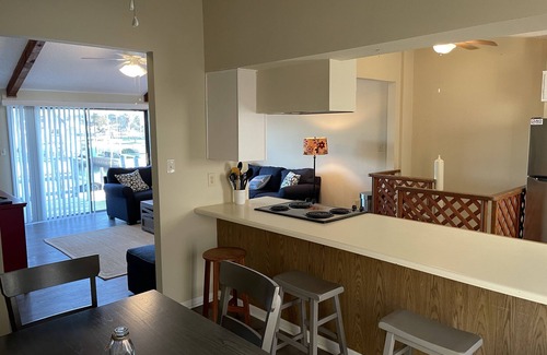 Ingleside on the Bay Condo | Waterfront 2 bedroom condo with pool, boat ramp and slips