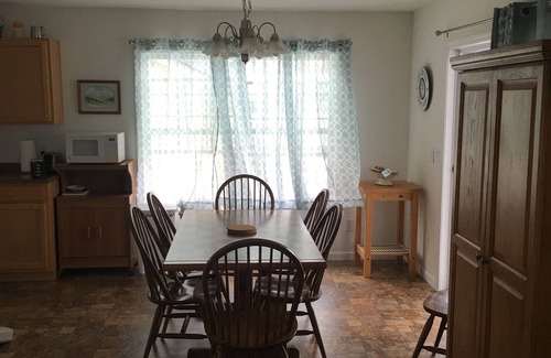 Beach Haven West House | Waterfront 5 BR 2 1/2 Bath 2100 SF Home Near LBI Beaches-Floating Dock