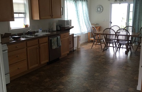 Beach Haven West House | Waterfront 5 BR 2 1/2 Bath 2100 SF Home Near LBI Beaches-Floating Dock