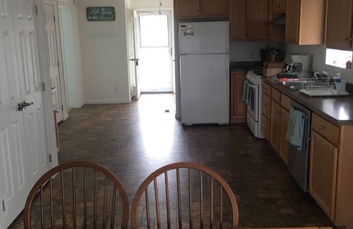 Beach Haven West House | Waterfront 5 BR 2 1/2 Bath 2100 SF Home Near LBI Beaches-Floating Dock