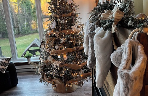 Saint Come Ski Chalet | Waterfront and Spa