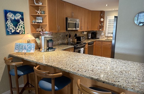 Capri Isle Condo | Waterfront and Spacious First Floor Condo!
