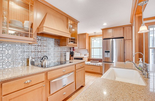 Buckeye Lake House | Waterfront Buckeye Lake House: Deck + Views!