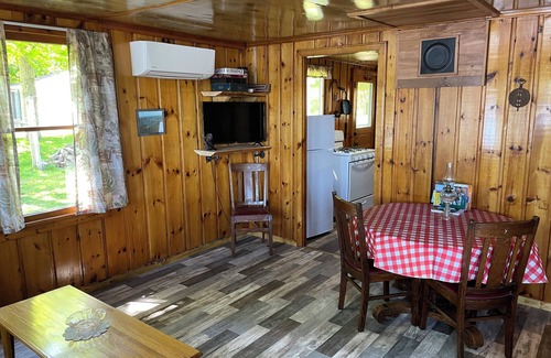 Munising Cabin | Waterfront cabin located 15 mi from Pictured Rocks and 10 mi from Munising.