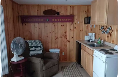 Rhinelander Cabin | Waterfront cabin only 10ft from the waters edge.